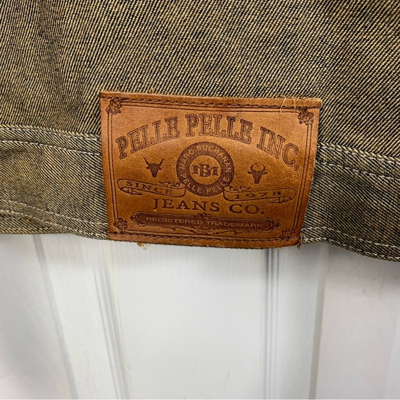 Pelle Pelle Jean Jacket Oversized Mens Size XL - Picture 6 of 6